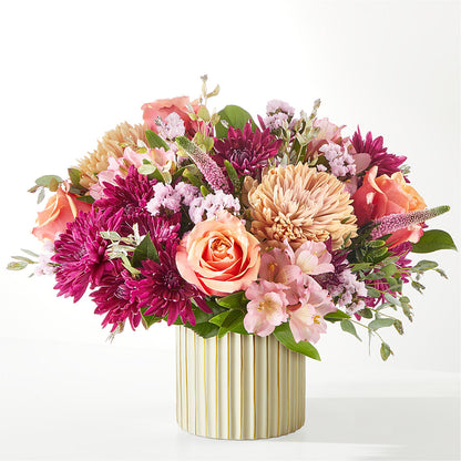 Berry Cobbler Bouquet with Ivory Vase –  Brea Florist, Brea CA
