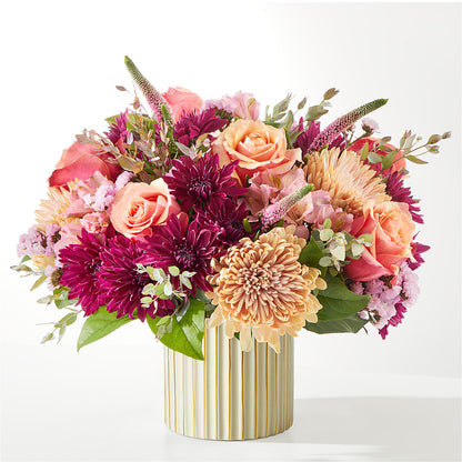 Berry Cobbler Bouquet with Ivory Vase –  Brea Florist, Brea CA