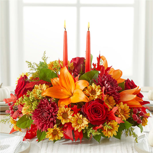 Autumn's Embrace Centerpiece –  Brea Florist, Brea CA