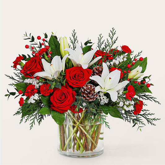 Best in Snow Bouquet –  Brea Florist, Brea CA