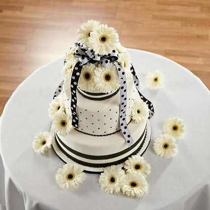Simple Sophistication Cake Décor –  Brea Florist, Brea CA